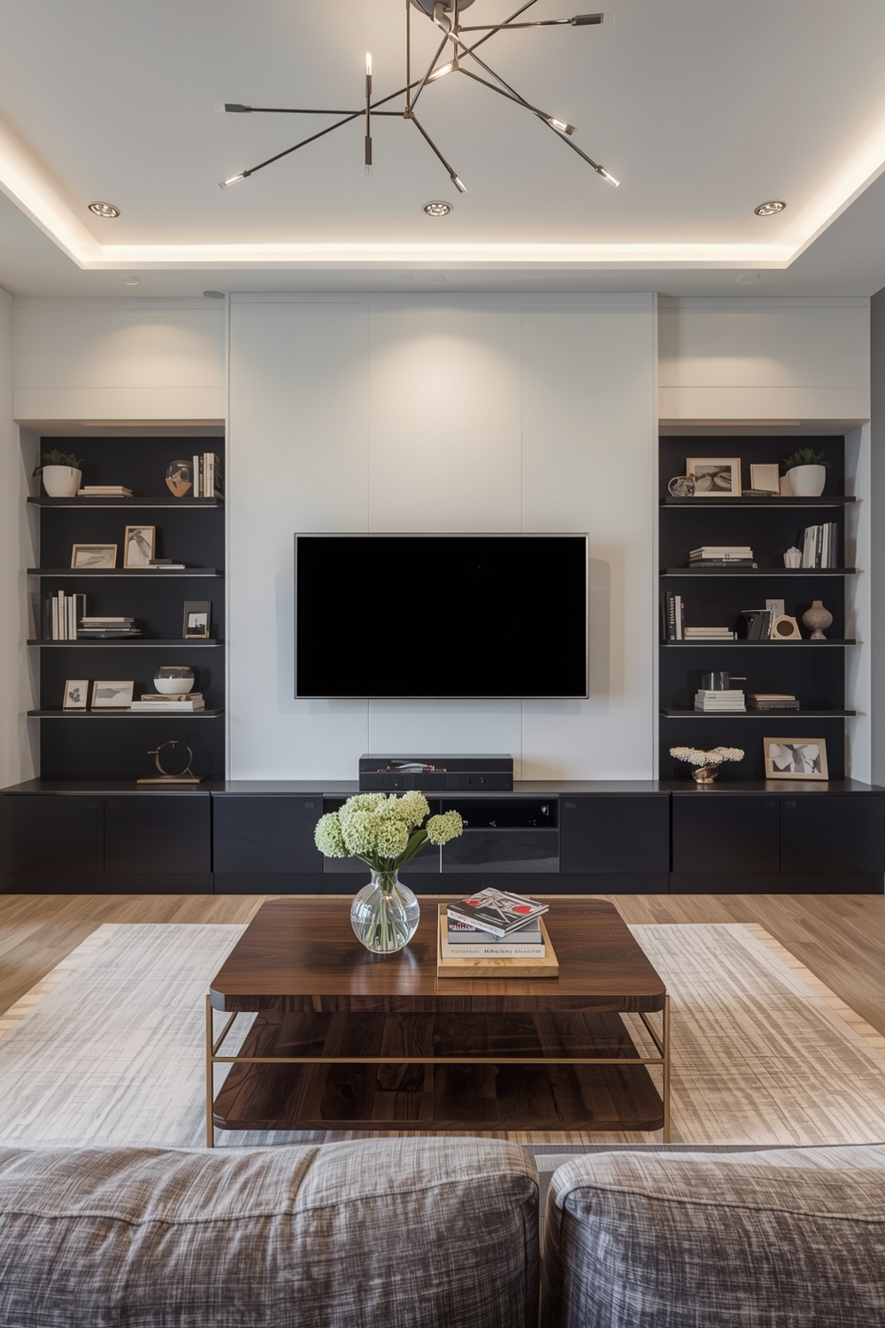 Modern Living Room TV Wall Idea Galleries