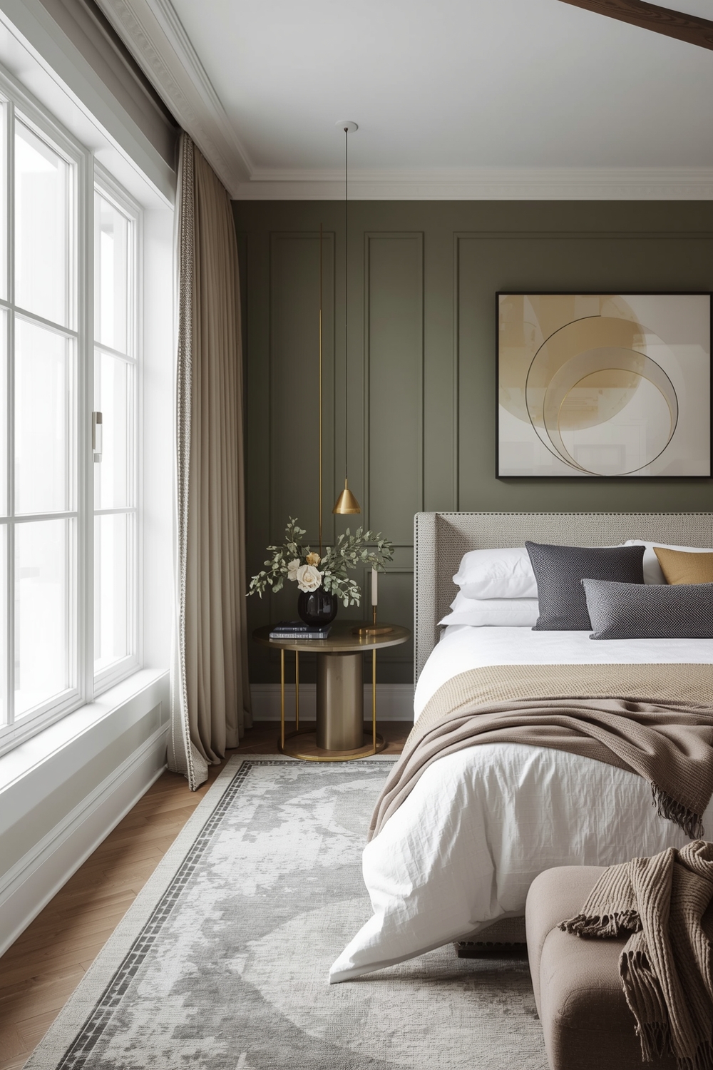 Modern Olive Green Bedroom Design Galleries