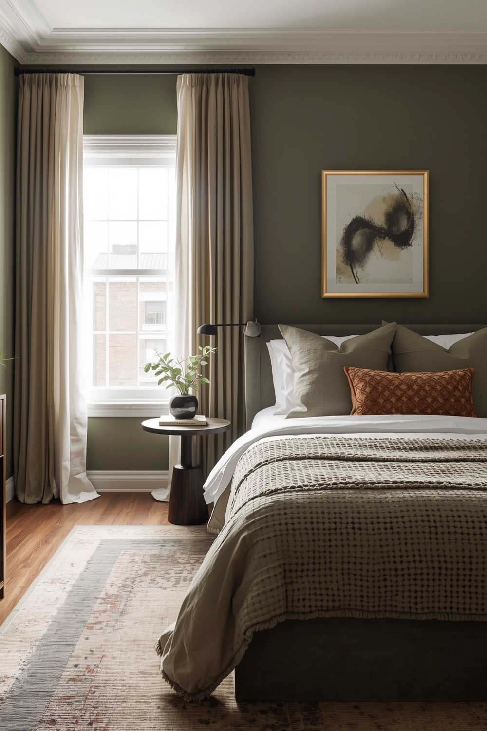 Modern Olive Green Bedroom Layout Galleries