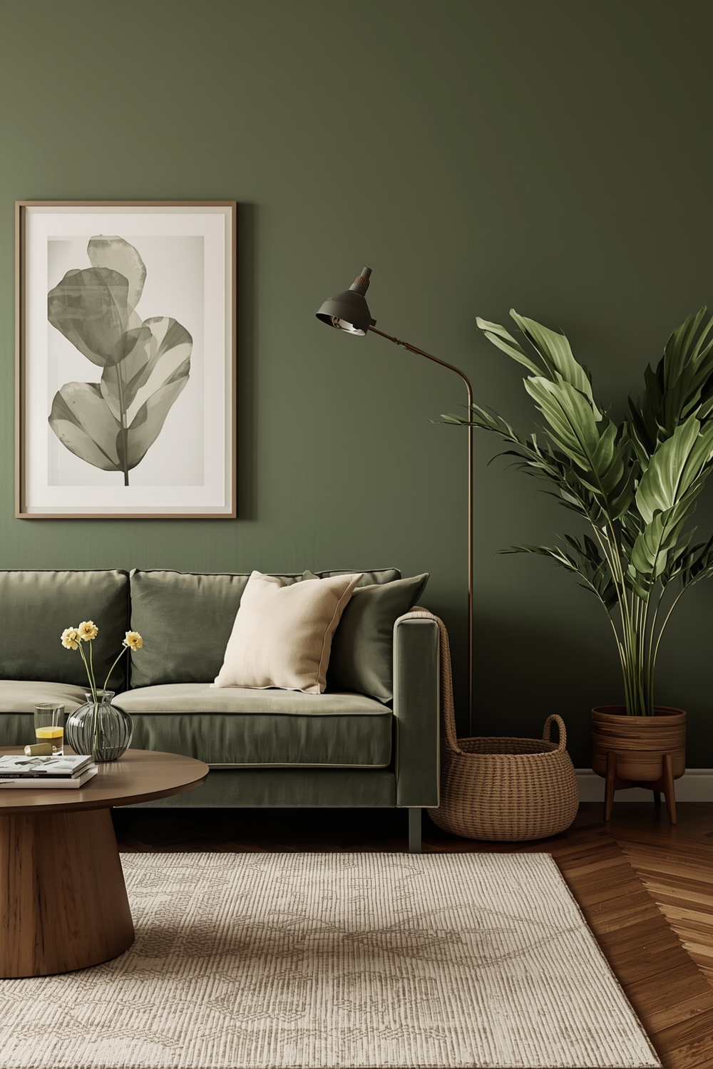 Olive Green Living Room Inspiration for Every Space