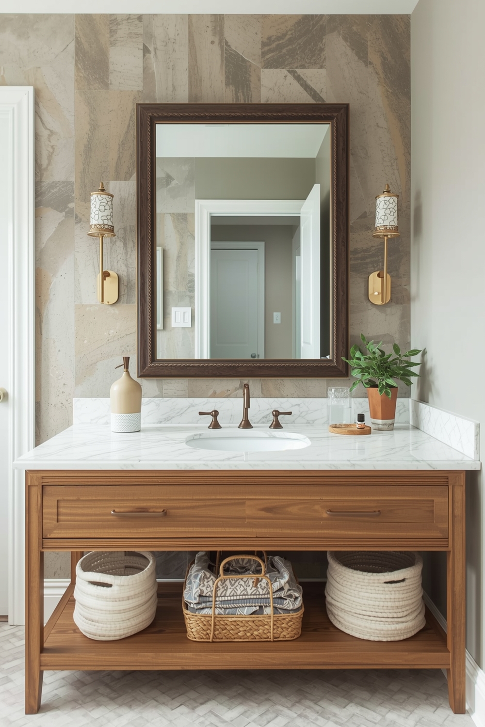 Open Concept Bathroom Mirror Inspiration Boards
