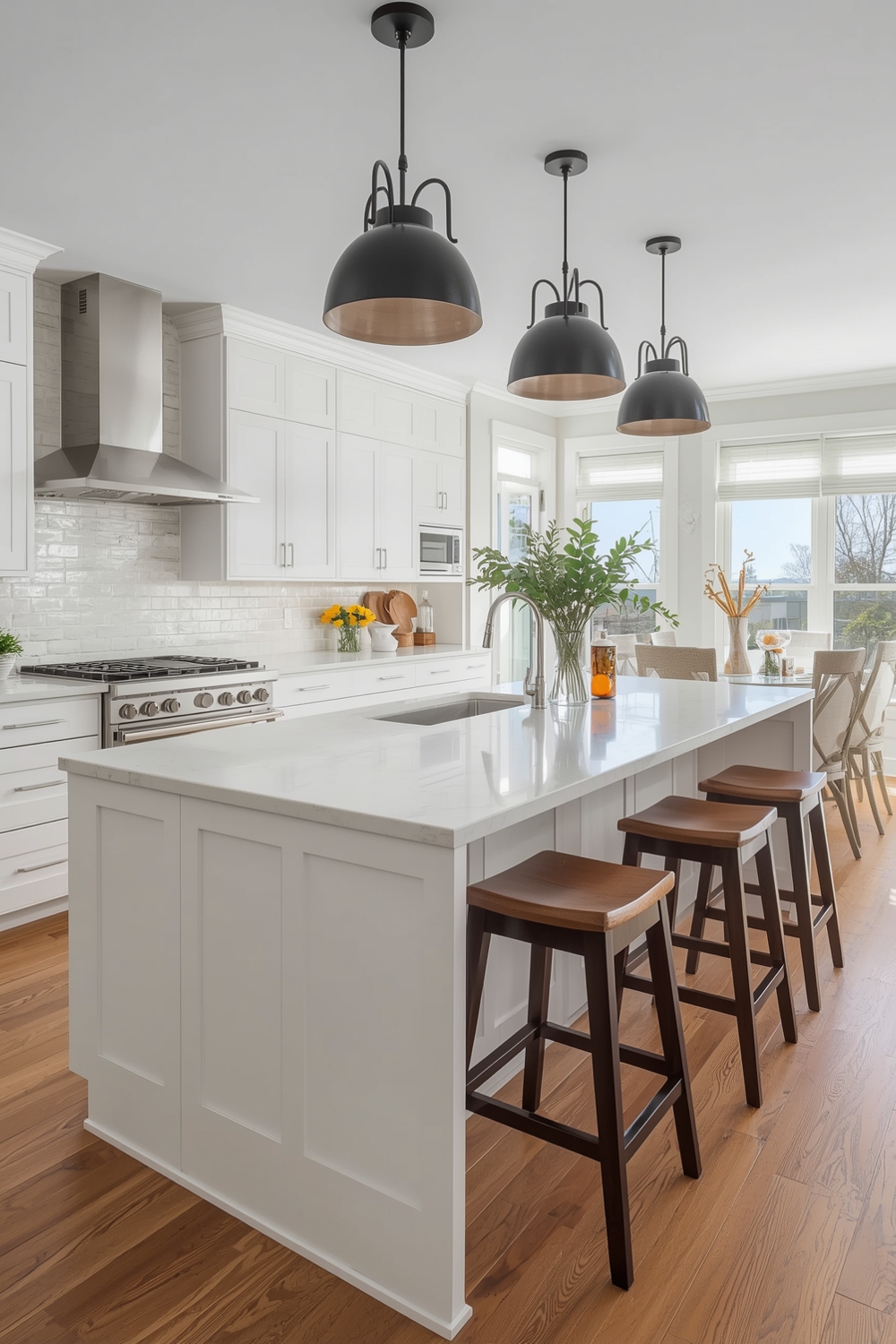 Open Concept Kitchen Island Layout Plans