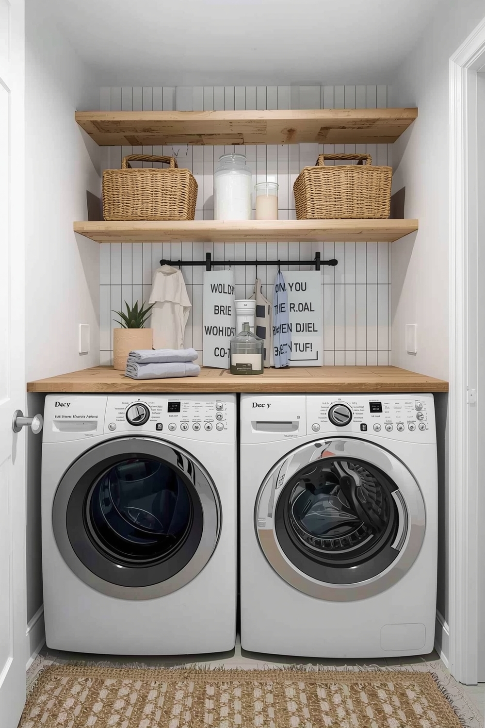 Open Concept Laundry Room Design Examples