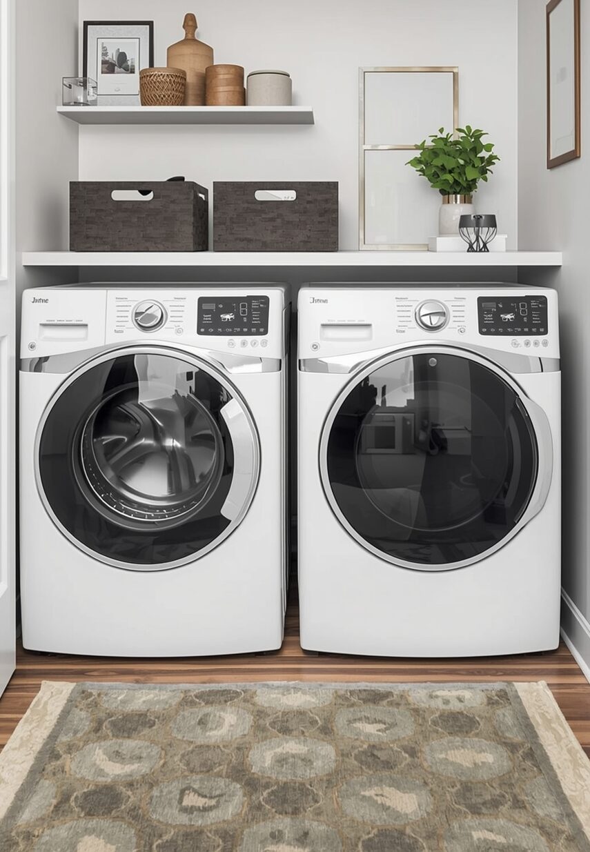 Open Concept Laundry Room Layout Plans