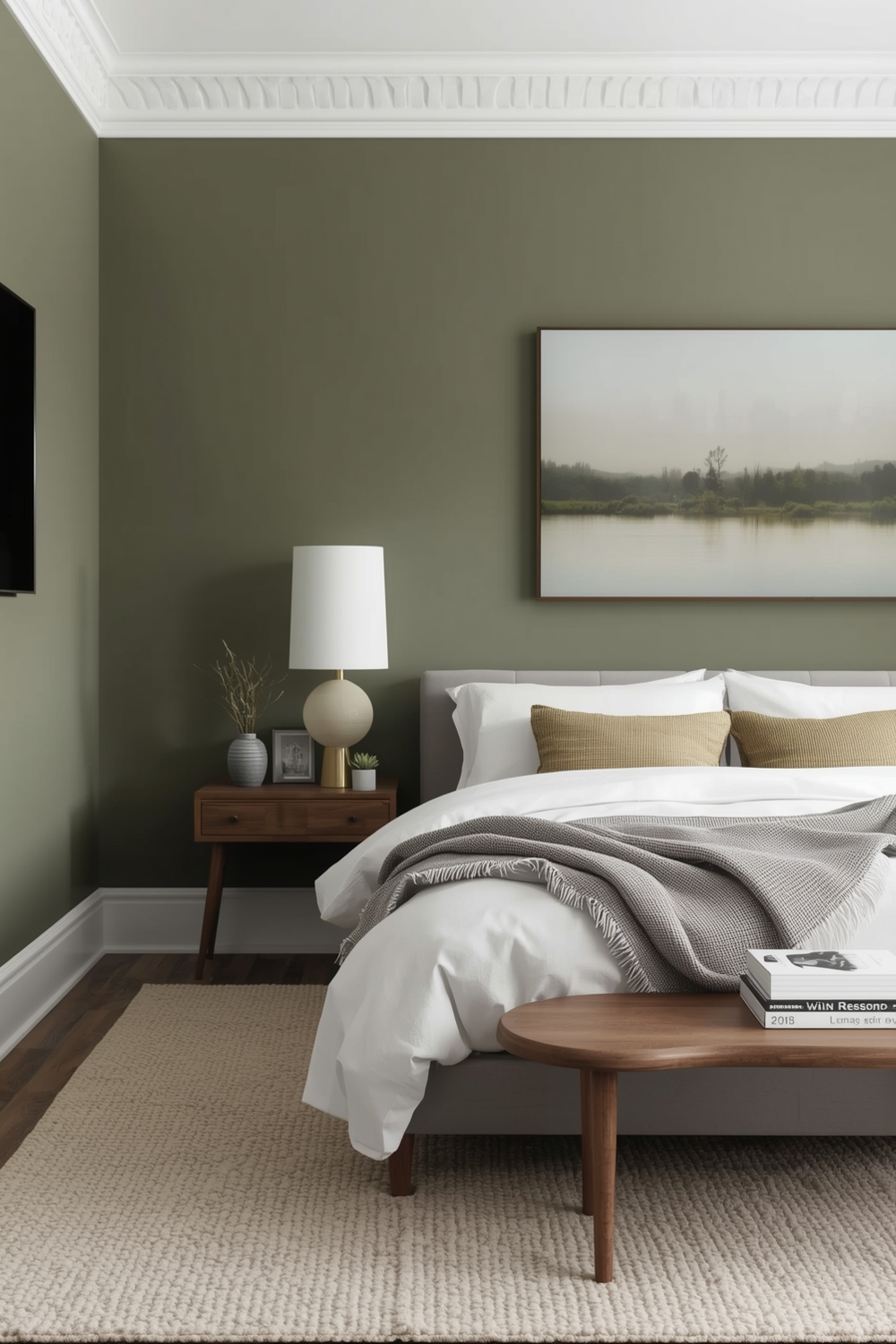 Open Concept Sage Green Bedroom Layout Guides