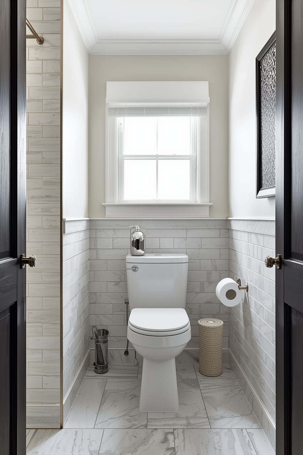 Open Concept Small Bathroom Layout Plans
