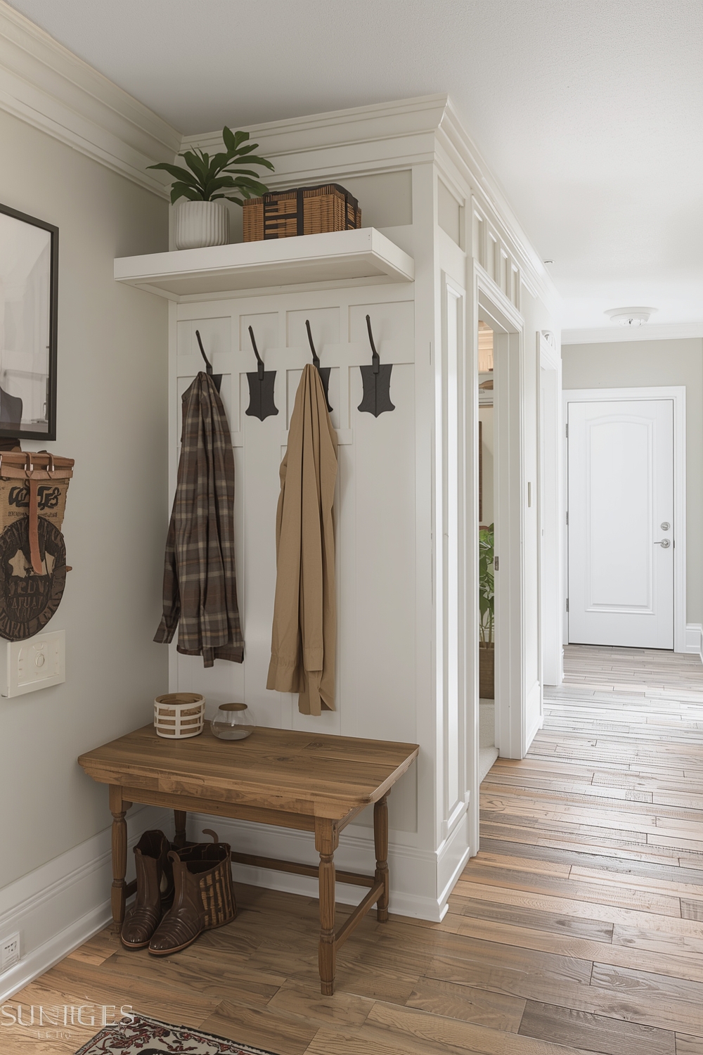 Open Concept Small Entryway Storage Concepts