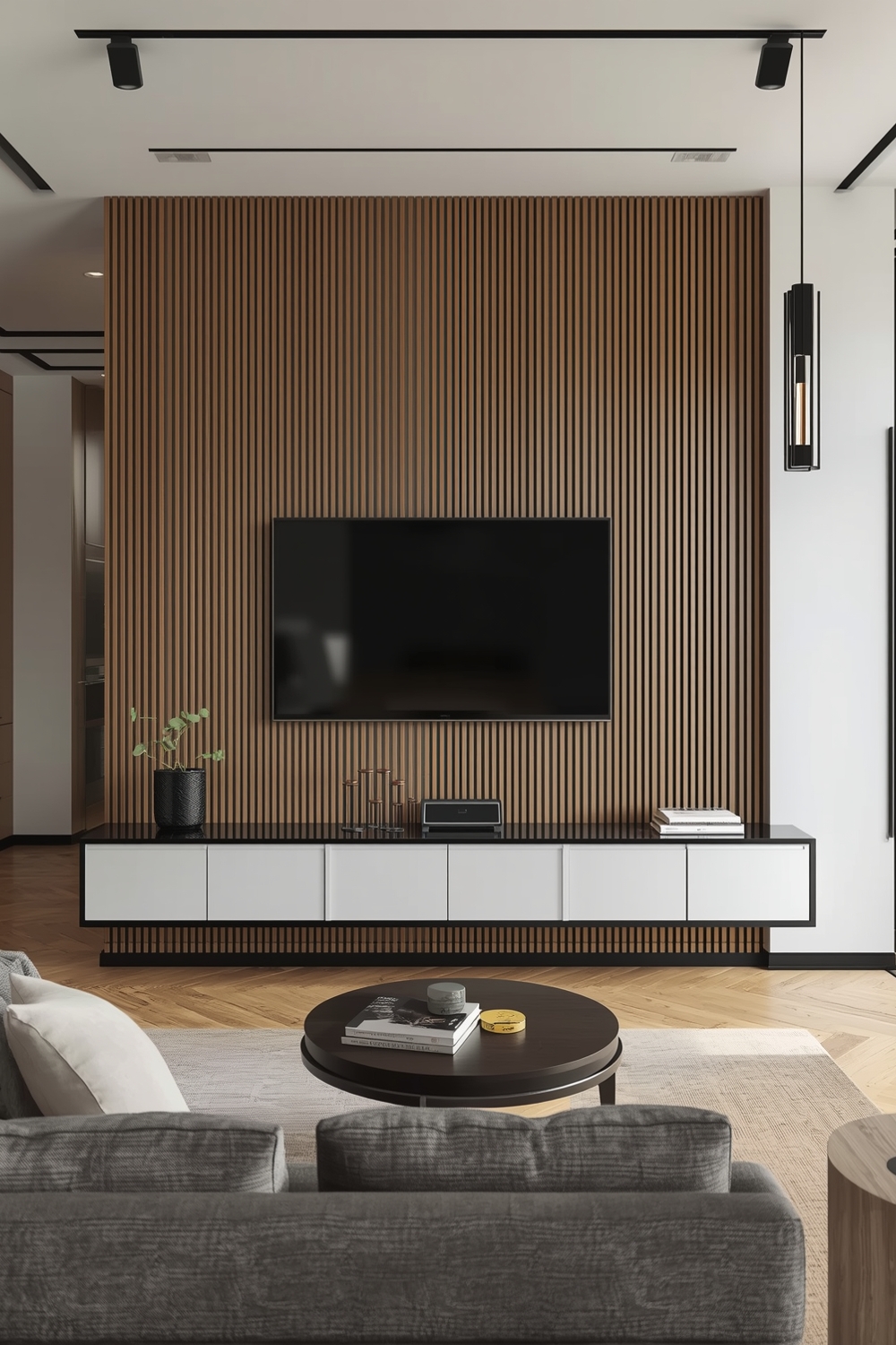 Open Concept TV Wall Design Ideas