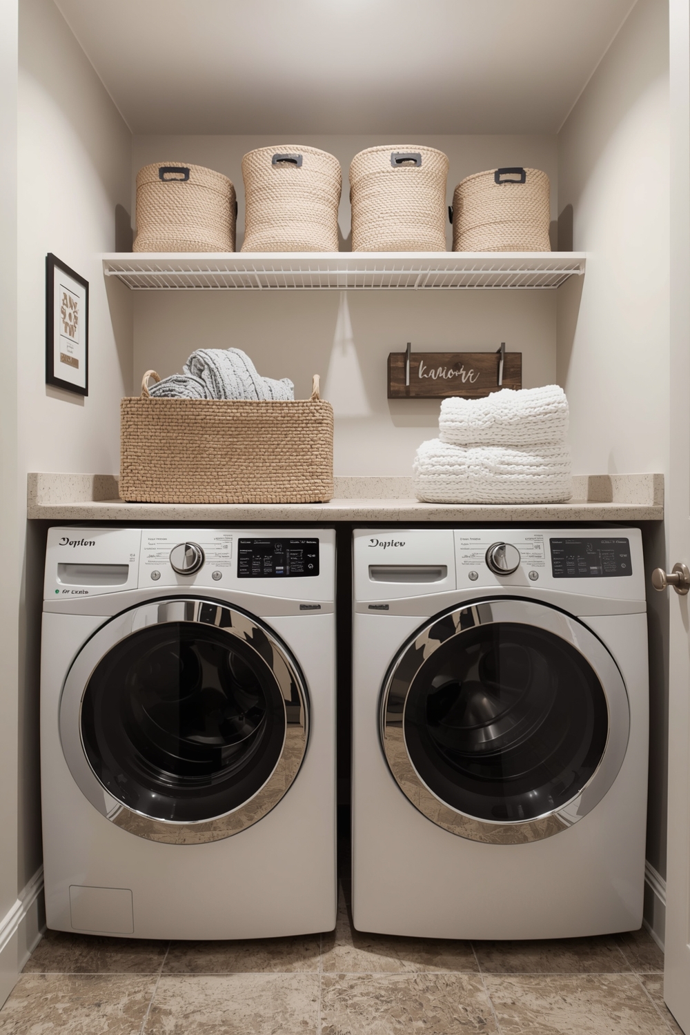 Organized Laundry Room System Ideas