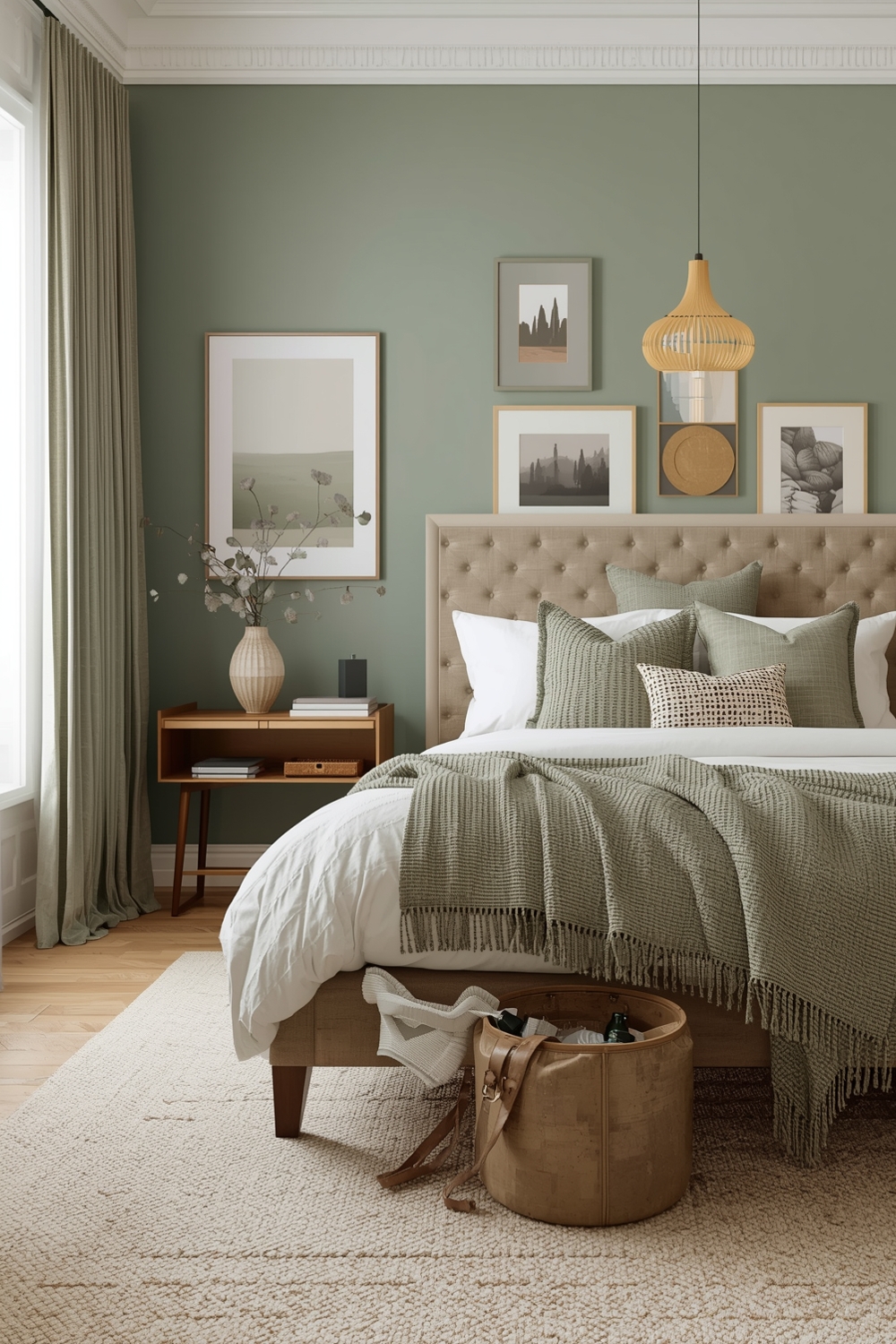 Sage Green Bedroom Decor Inspiration Boards