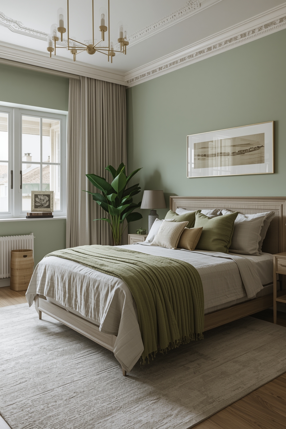Sage Green Bedroom Decor Layout Examples