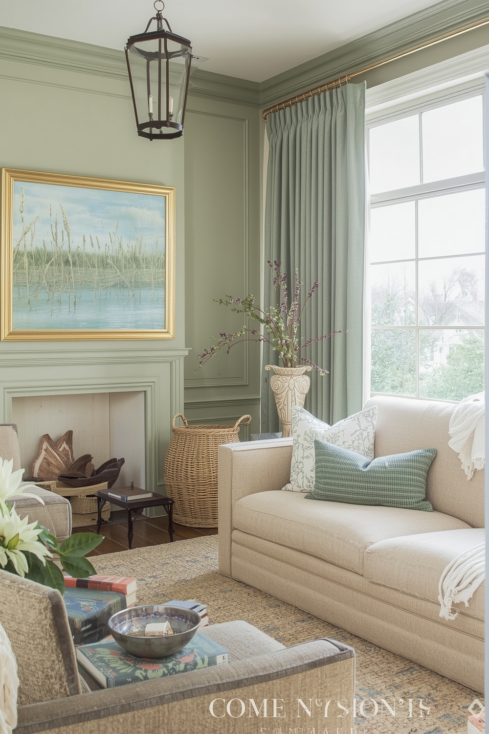 Sage Green Living Room Accent Idea Galleries