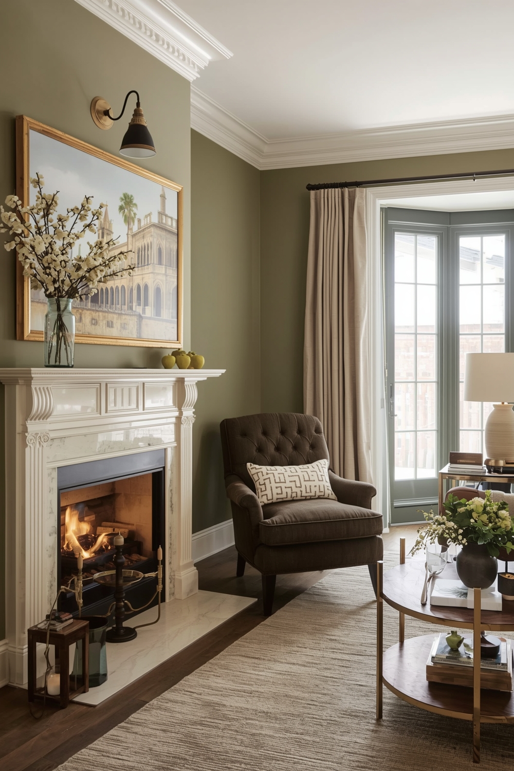 Sage Green Living Room Color Combination Galleries