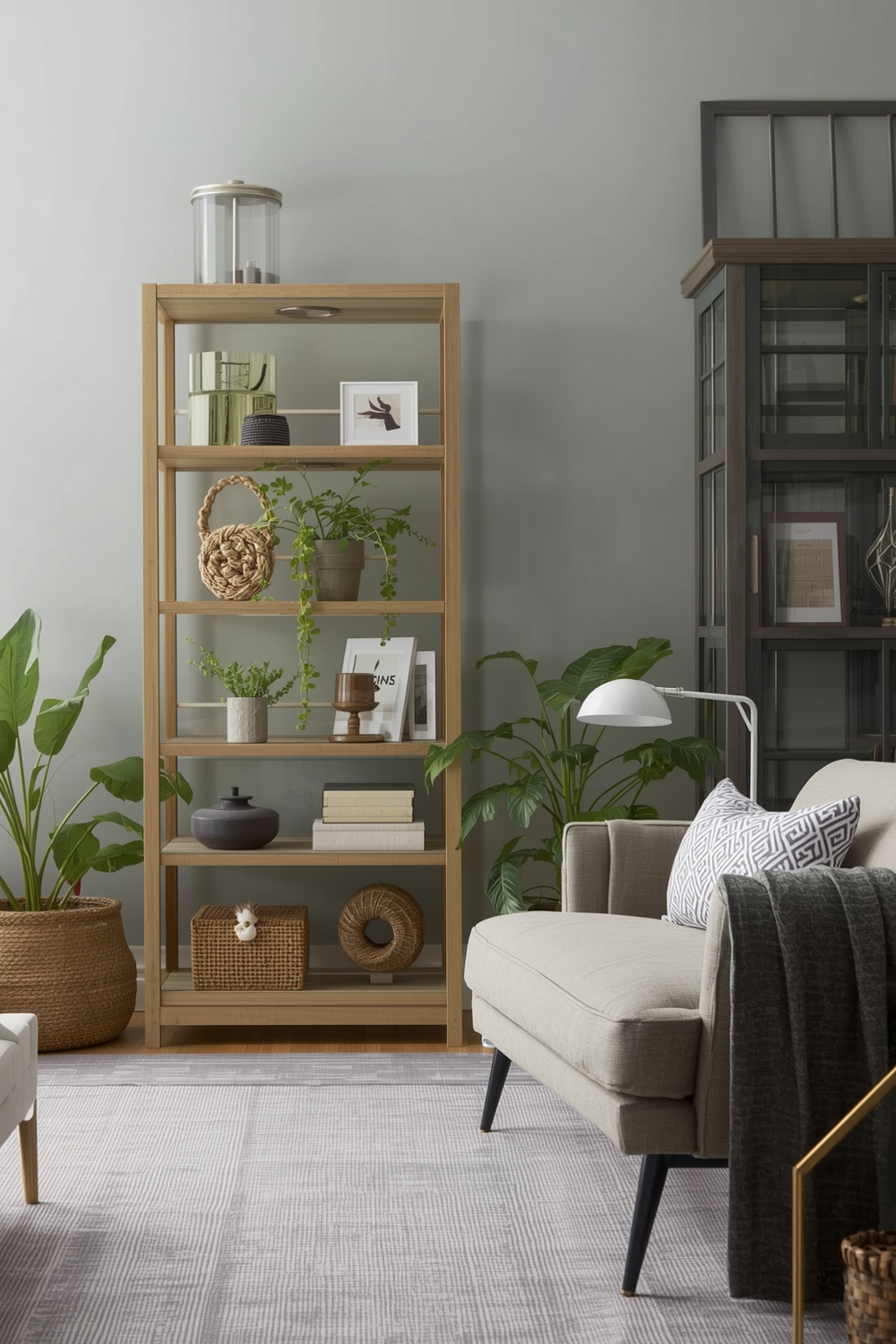 Sage Green Living Room Storage Solution Galleries