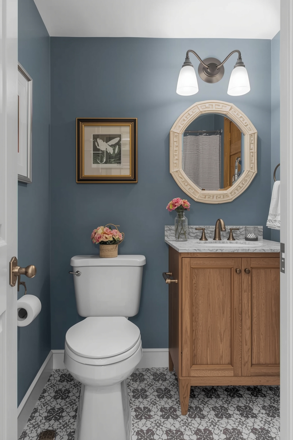 Small Bathroom Color Combination Ideas