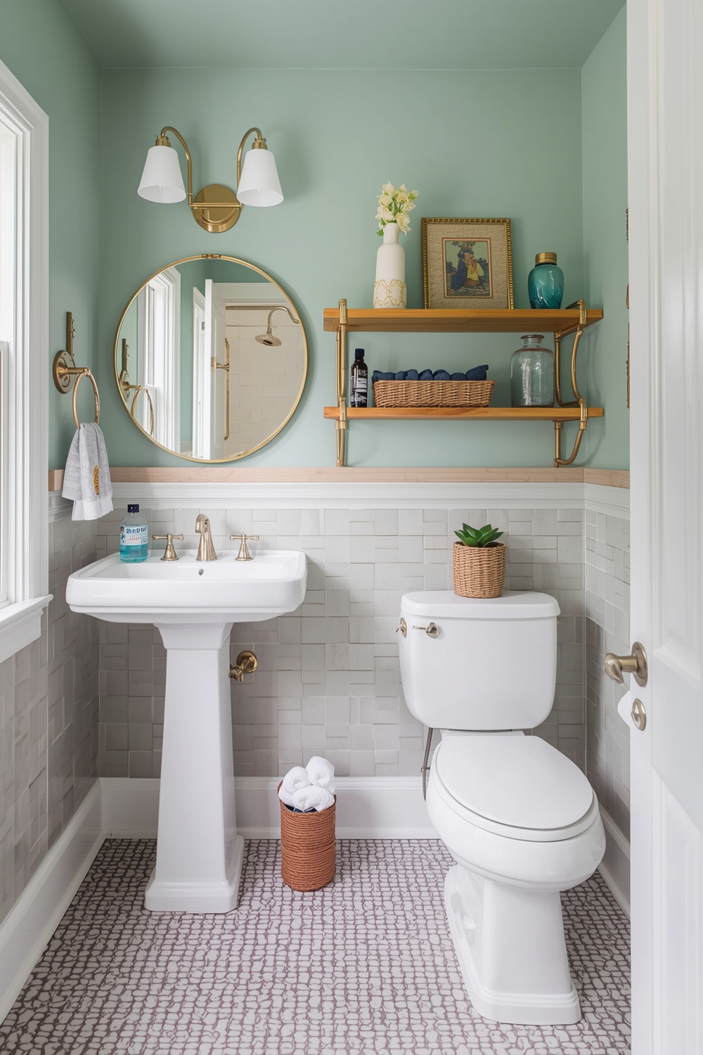 Small Bathroom Color and Decor Inspirations