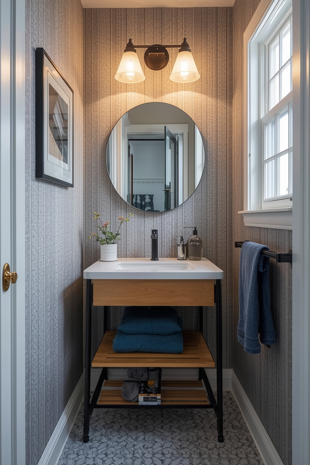 Small Bathroom Lighting and Decoration Ideas