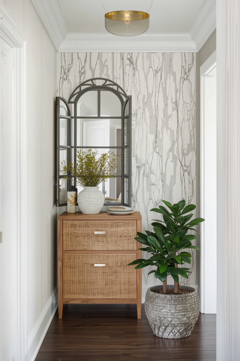 Small Entryway Design Accent Ideas