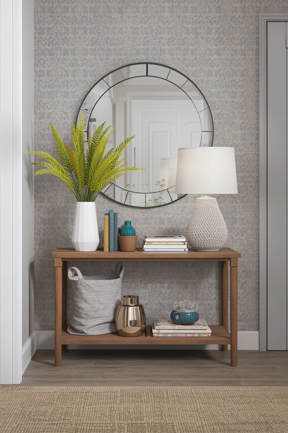 Small Entryway Functional Accent Inspirations