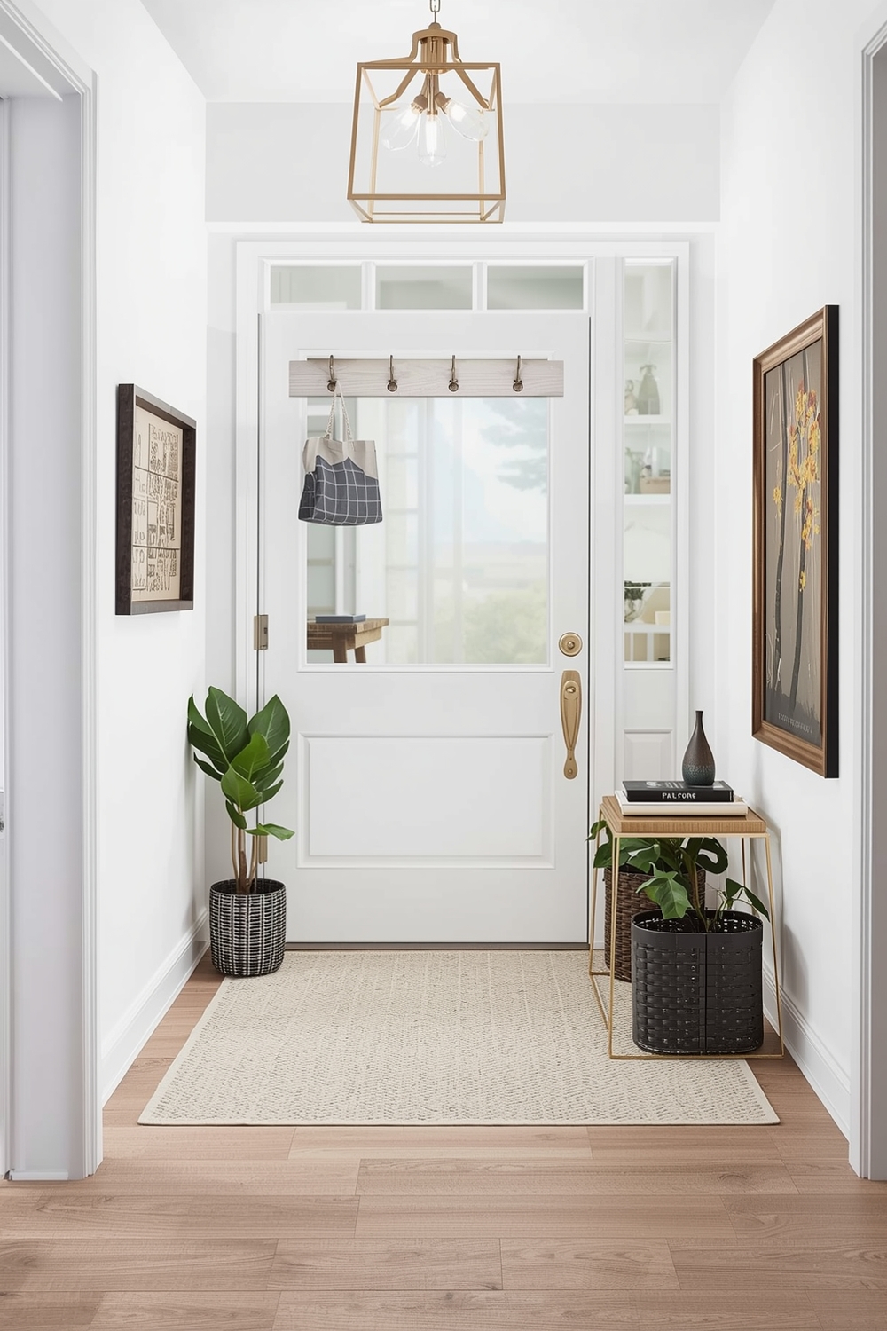 Small Entryway Layout Pairing Examples