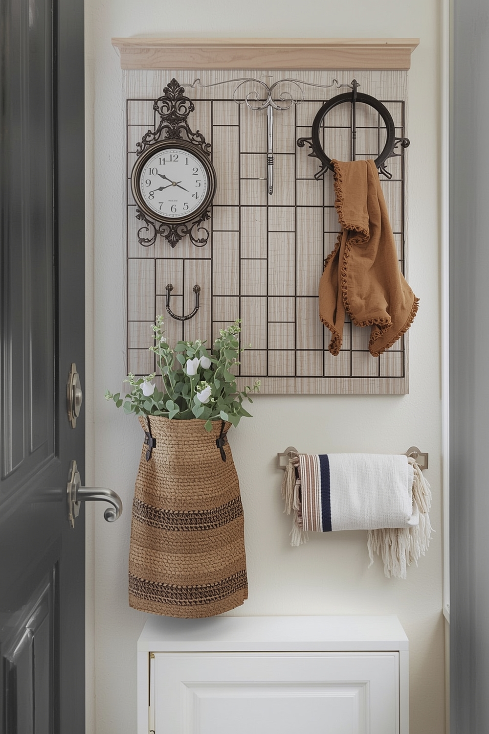 Small Entryway Organization Tip Boards