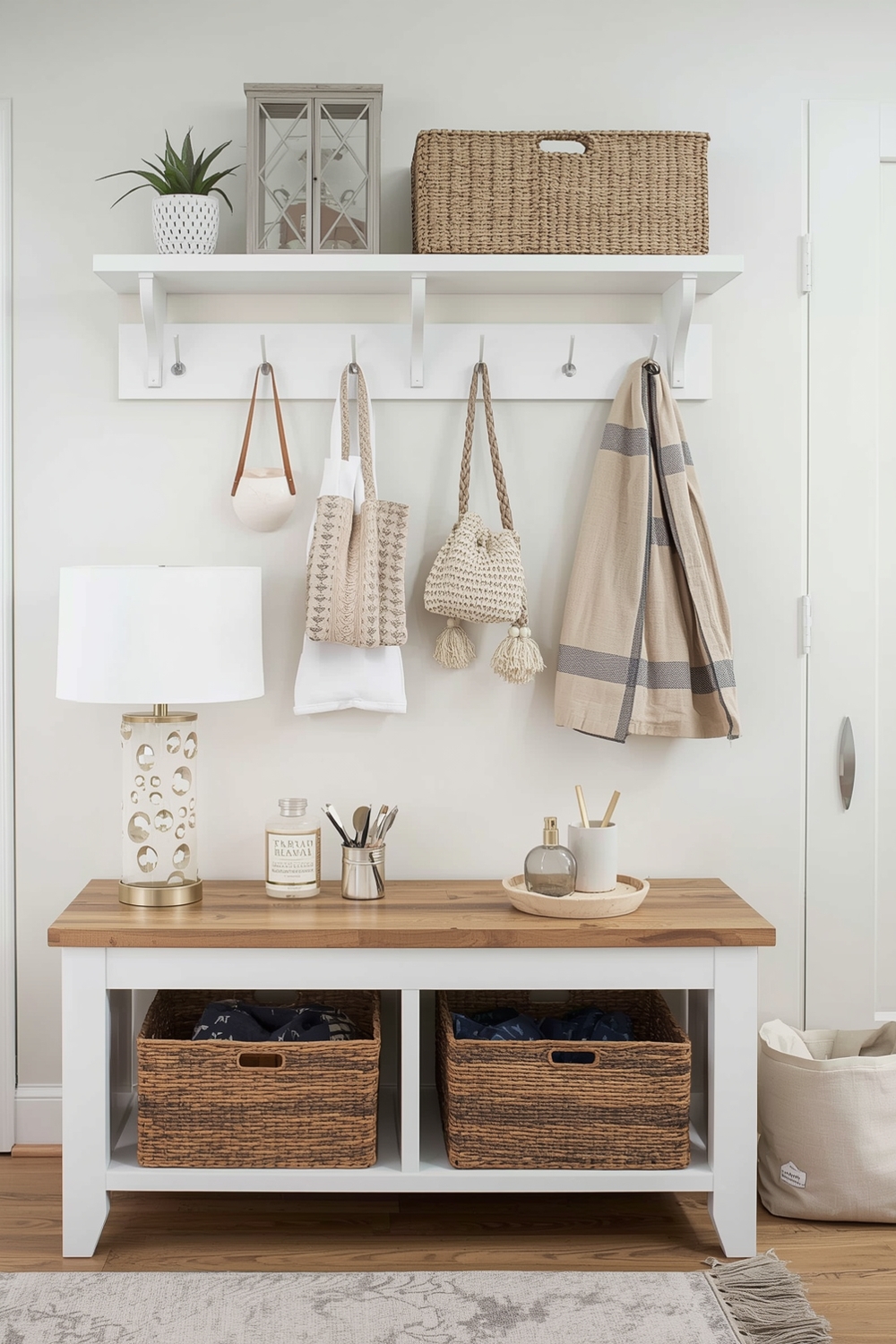 Small Entryway Storage Solution Ideas