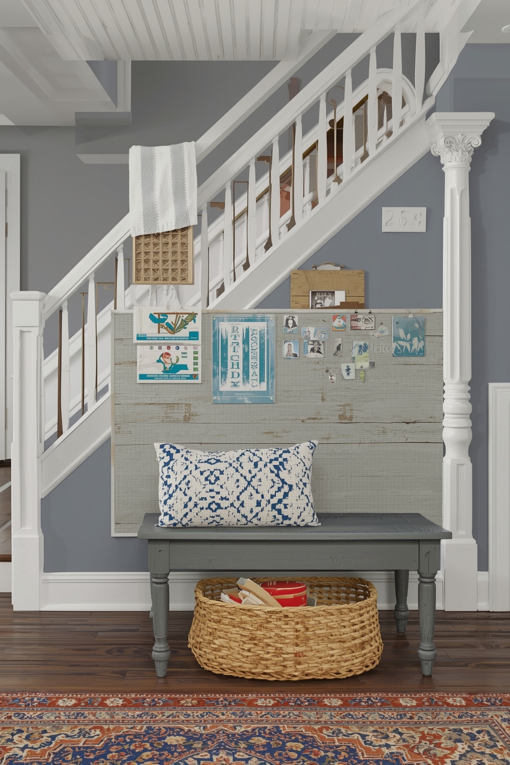 Small Entryway with Bench Design Ideas