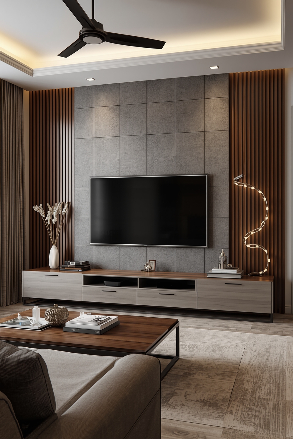 Stylish Living Room TV Wall Design Galleries