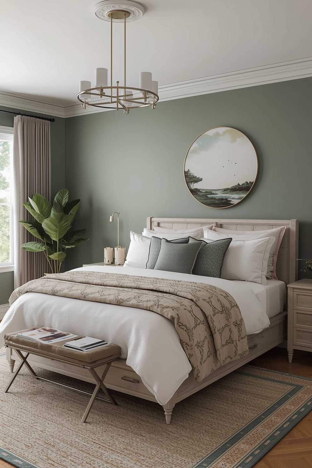Stylish Sage Green Bedroom Idea Boards