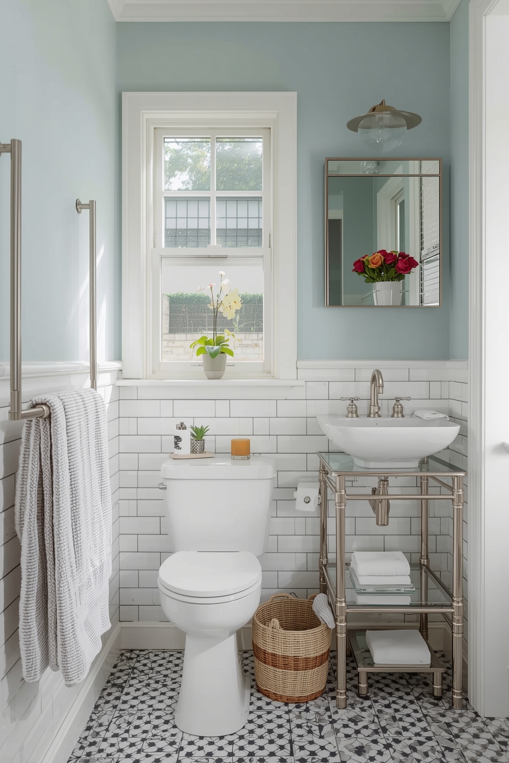 Stylish Small Bathroom Layout Examples