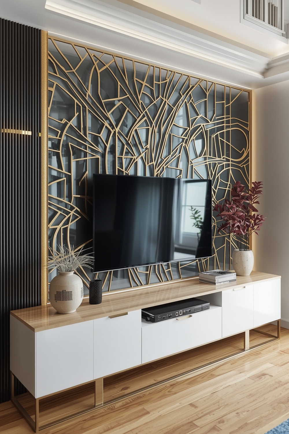 Stylish TV Wall Accent Layout Inspirations