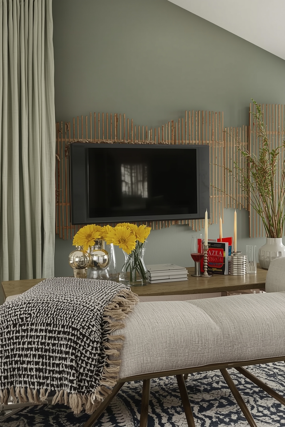 TV Wall Accent Feature Inspiration