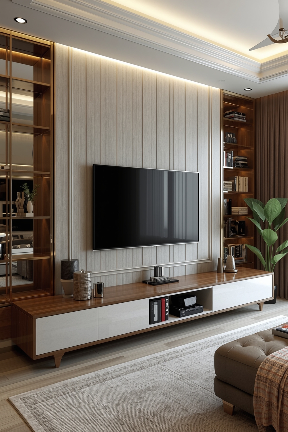 TV Wall Layout Ideas for Elegant Interiors
