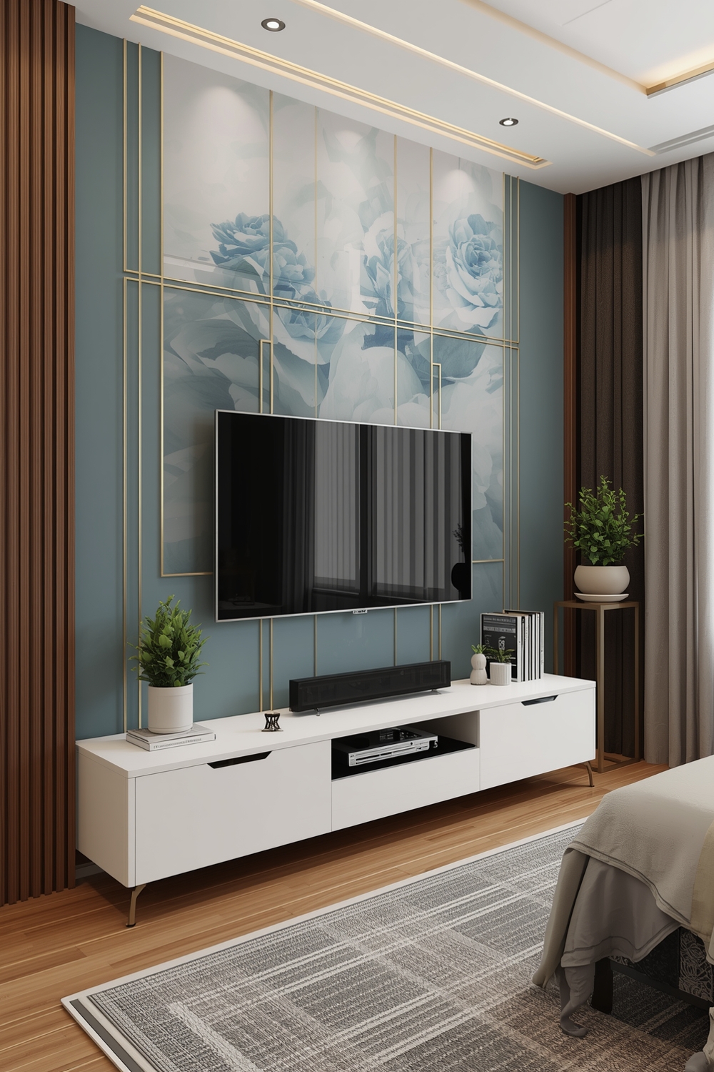 TV Wall Layouts for Stylish Home Interiors