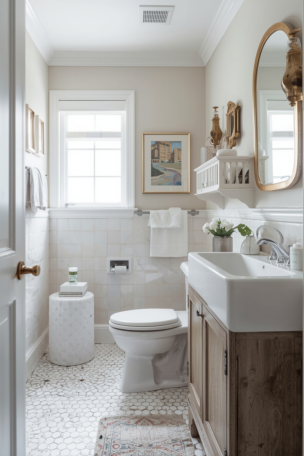 Techniques to Enlarge Small Bathrooms
