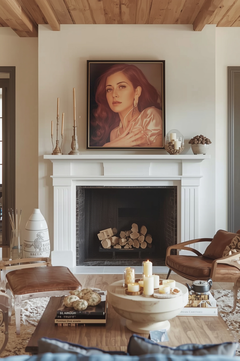 Warm Fireplace Design Concept Galleries