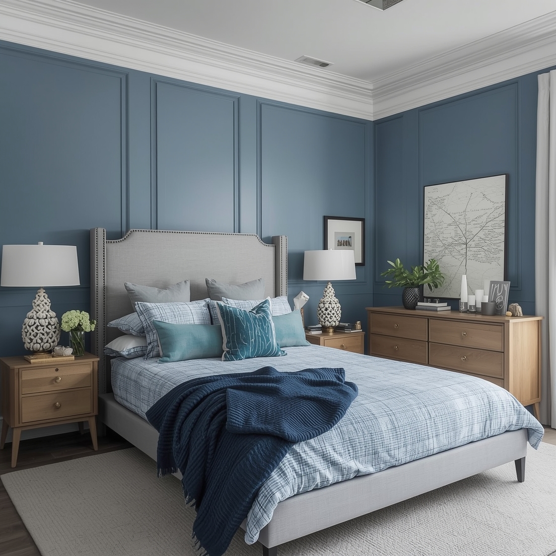 Blue Bedroom