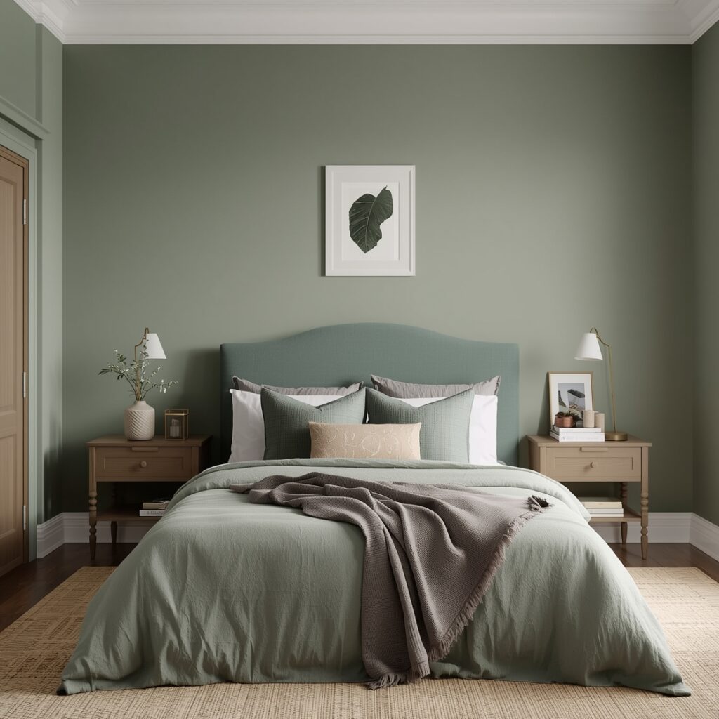 Sage Green Bed room