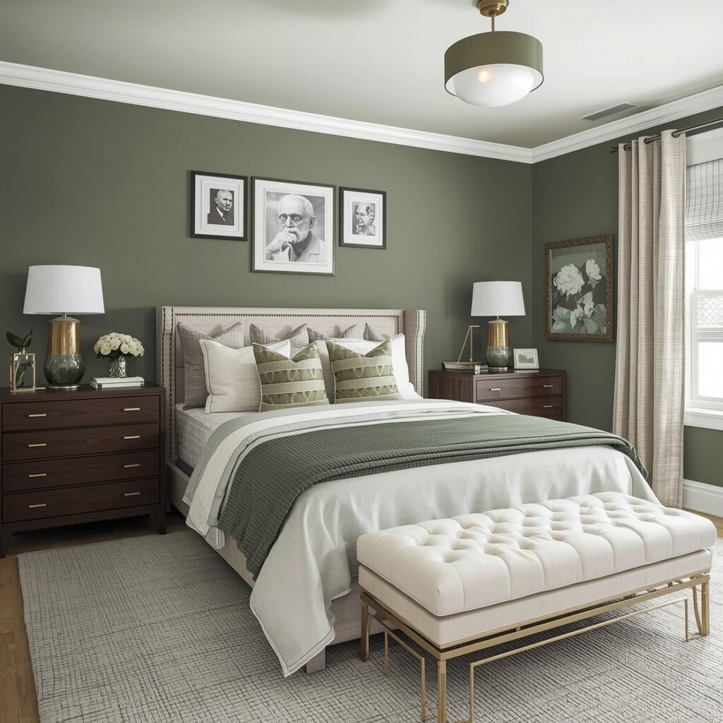 Sage Green Bed room