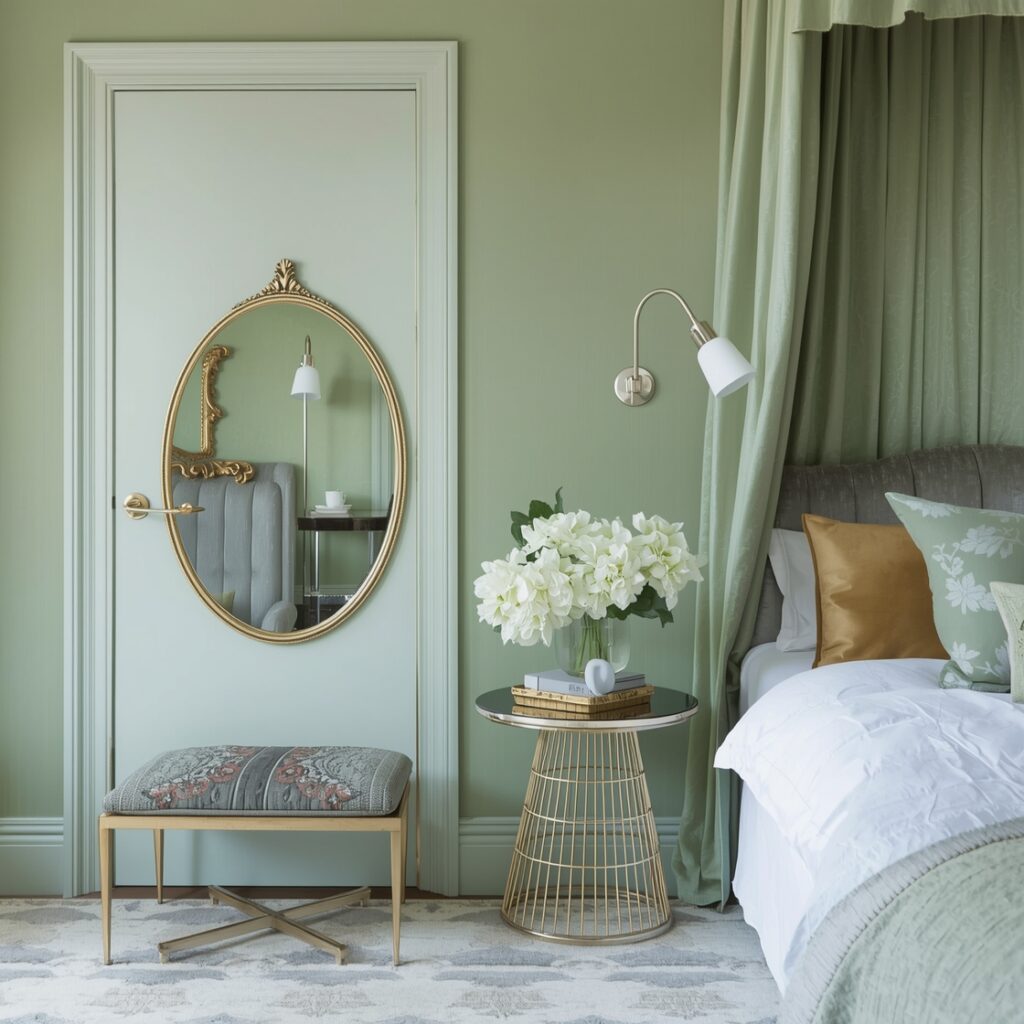 Sage Green Bed room