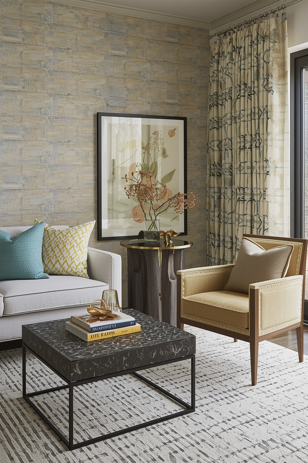 Key ways interior designers apply the 70/30 rule — furniture, color, and accessories