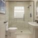 best layout small bathroom with shower