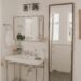 can a mirror make a small bathroom look bigger