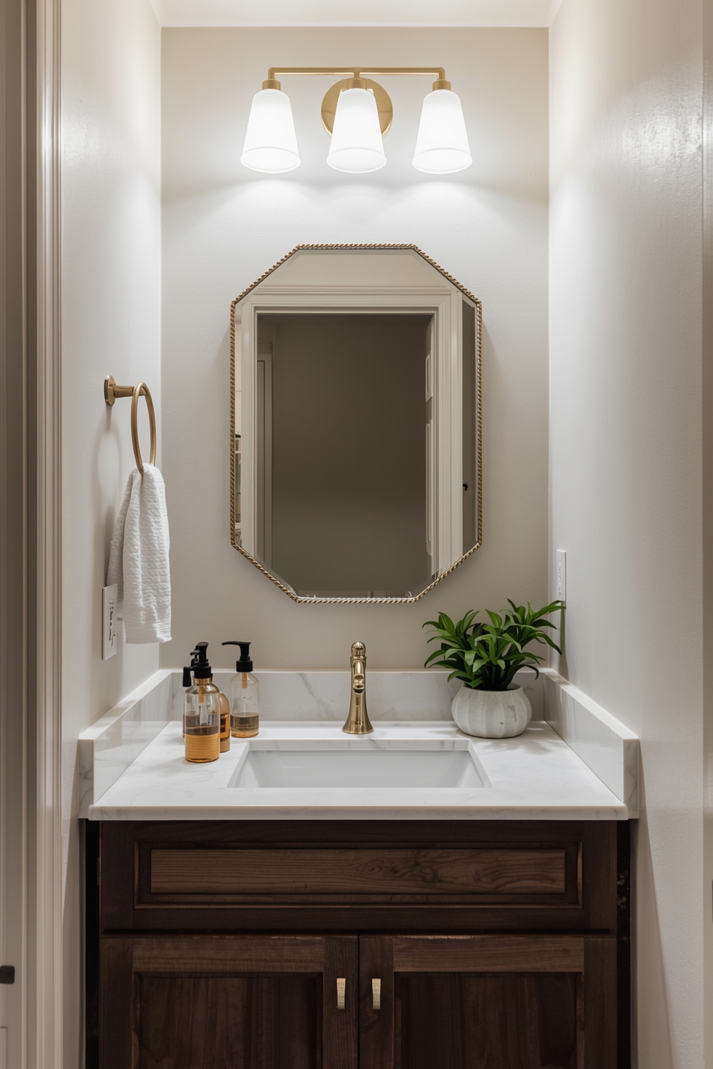 Strategic mirror placement strategies for small bathrooms