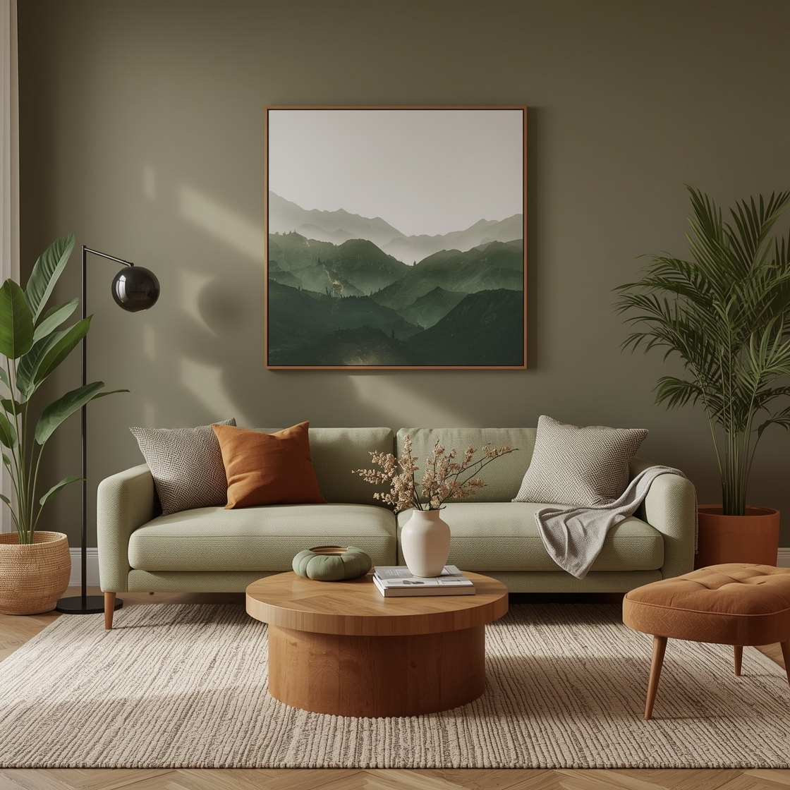 is olive green a modern color