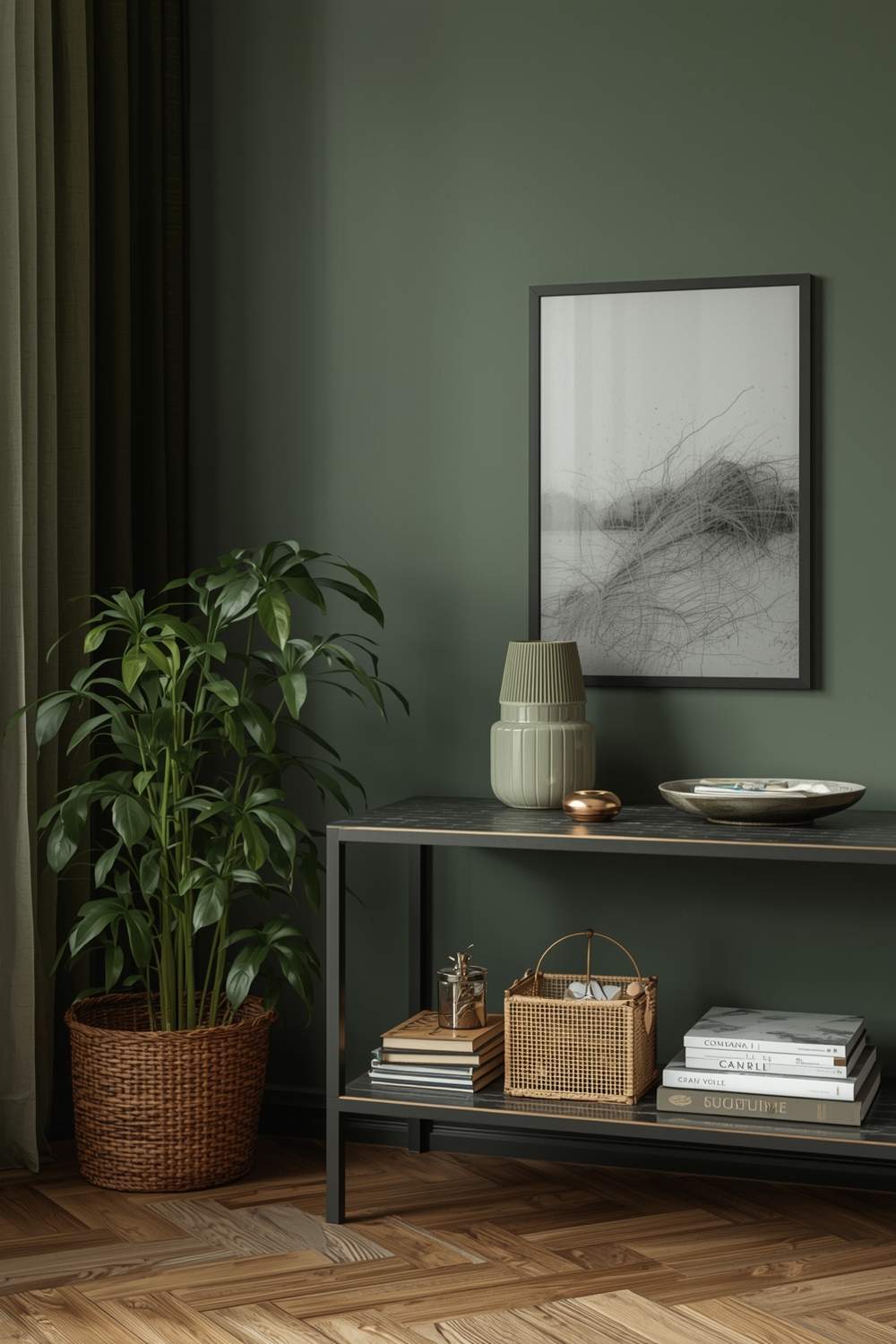Key factors that keep olive green looking modern