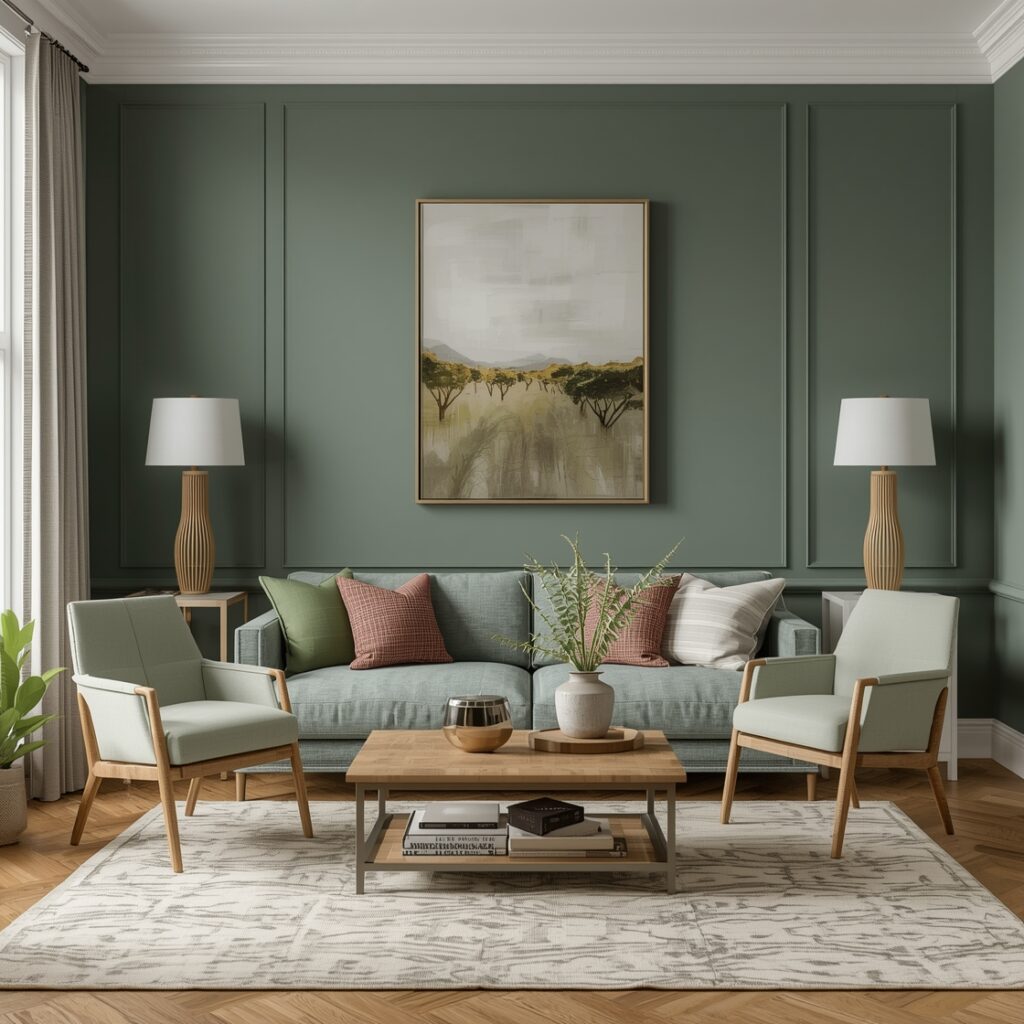 what colors not to combine with sage green